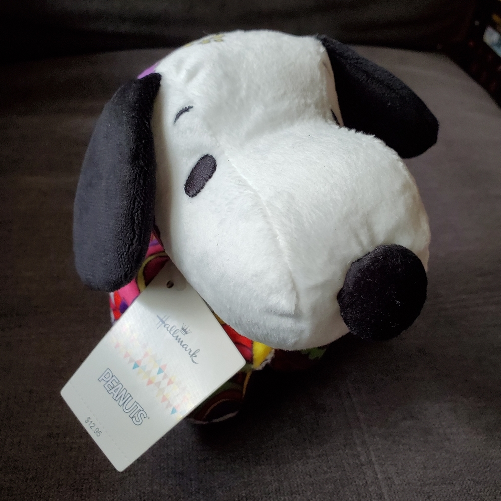 Hallmark Peanuts Snoopy Tie Dye Small Plush